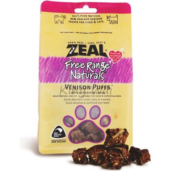 Zeal Free Range Venison Puffs 85g