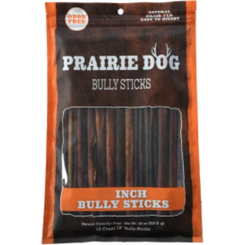 Prairie Dog Bully Stick 6" Giant Pack