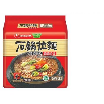 Nongshim Farmer's Heart Claypot Ramyun 5 x 120g