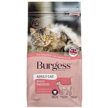 Burgess Cat Adult Scottish Salmon 1.5kg