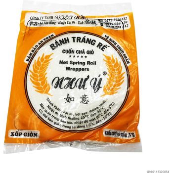 Nhu Y Spring Roll Wrappers Banh Trang Re 75g
