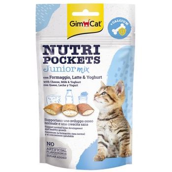 GimCat Snack Nutri Pockets Junior Mix 60g