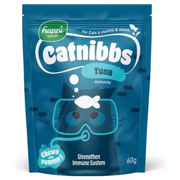 Happi Skippi Cat Treats Catnibbs Tuna Immunity 60g