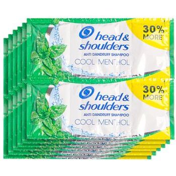 Head & Shoulders Anti Dandruff Shampoo Cool Menthol 12pcs 12ml