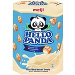 Meiji Hello Panda Milk Cream Biscuits Large Box 260g