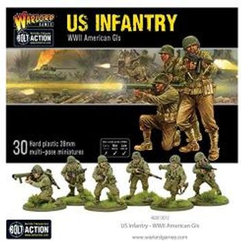 Warlord Games Bolt Action Us Infantry American Gis 1 56 Wwii Military Wargaming Figures Plastic Model Kit