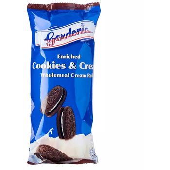 Gardenia Enriched Cookies And Cream Wholemeal Roll 65g