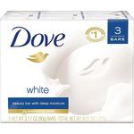 Dove White Beauty Bar 100g 3pcs