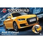 Airfix Quickbuild Audi TT Coupe Yellow Brick Building Model Kit J6034