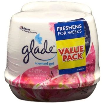 Glade Scented Gel Floral Perfection Twin Pack 180g