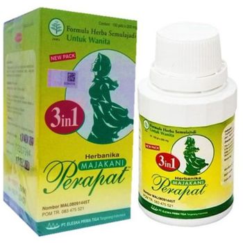 Herbanika Manjakani Perapat Extra 3 in 1 150 Pills