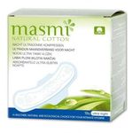 Masmi Organic Ultra Thin Night Pads w/ Wings 10pcs, Vegan