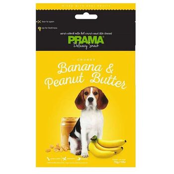 Prama Delicacy Snack Chunkie Banana And Peanut Butter 70g