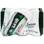 Snow Beer Can 6pcs 320ml
