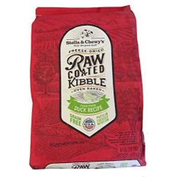 Stella & Chewy Freeze Dried Raw Coated Kibble Grain Cage Duck Recipe Dog Food 22lbs