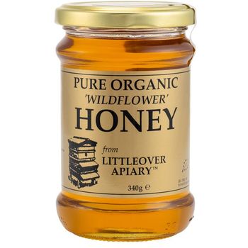 Littleover Apiaries Organic Wildflower Clear Honey 340g