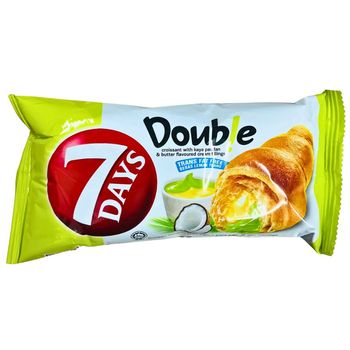 7 Days Croissant Double Kaya Pandan & Butter 62g
