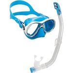 Cressi Kids Premium Snorkeling Mask White Blue