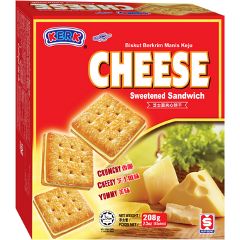 Kerk Sweetened Cheese Sandwich 208g
