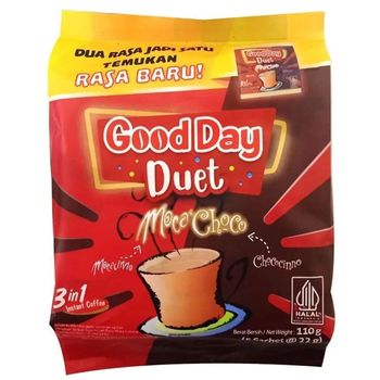 Good Day Duet Moca Choco 110g