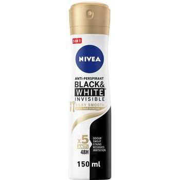 Nivea Deodorant Spray Black And White Silky Smooth 150ml