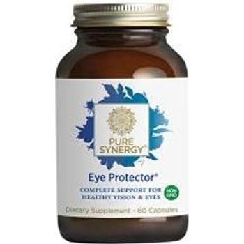 Pure Synergy Eye Protector 60 Capsules Complete Eye Vitamin Wlutein Zeaxanthin Bilberry Astaxanthin