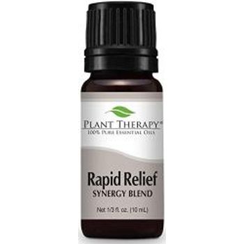 Plant Therapy Organic Rapid Relief Essential Oil Blend 10ml