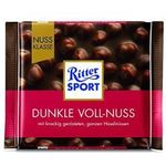 Ritter Sport Dark Chocolate Whole Hazelnuts 100g