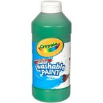 Crayola Washable Paint Green 473ml