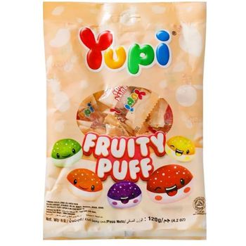 Yupi Fruity Puff Gummy 120g