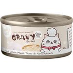 Jolly Cat Gravy Series Fresh White Meat Tuna & Katsuobushi 80g