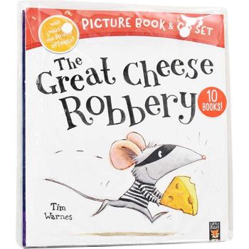 Little Tiger Press Great Cheese Robbery Book