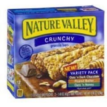 Nature Valley Variety Pack Crunchy Granola Bars 253g Pack Of 12