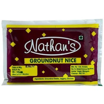 Nathan's Groundnut Nice 100g