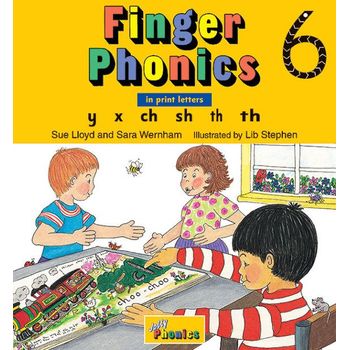 Jolly Phonics Finger Phonics 6