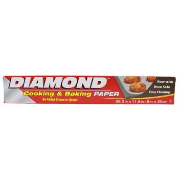 Diamond Cooking And Baking Paper 8 M 164g