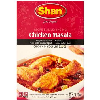 Shan Chicken Masala Mix Recipe And Seasoning 50g