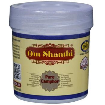 Om Shanthi Pure Camphor 25n