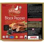 Ayamas Chicken Frank Black Pepper 300g