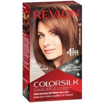 Revlon Colorsilk Hair Color 54 Light Golden Brown 1 Each Pack Of 6