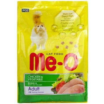 Me-O Chicken And Vegetable Adult Cat Food 1.2kg
