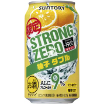 Suntory Strong Zero Sugar Free Sparkling Double Yuzu Flavour 350ml
