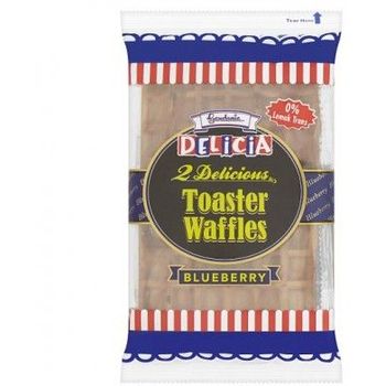 Gardenia Toaster Waffles Blueberry 42g