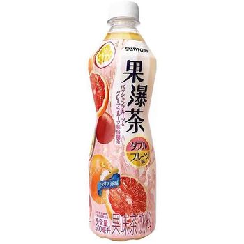 Suntory Passion Fruit Grapefruit Oolong Tea 550ml