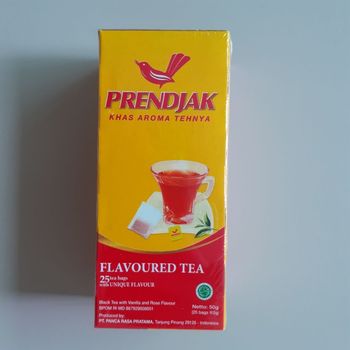 Tea Prendjak (Teh Hitam Celup Rasa Vanila & Mawar) 25's