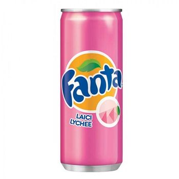 Fanta Lychee Soda Can 320ml