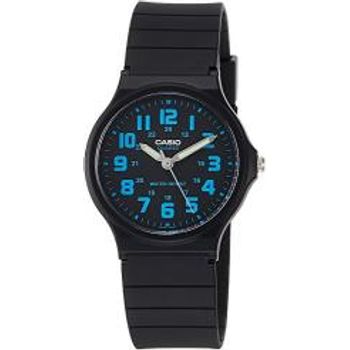Casio Men's Aluminium Quartz Watch With Resin Strap Black 18 model Eaw-mq-71-2bdf
