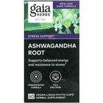 Gaia Herbs Ashwagandha Root Capsules 60-Count