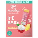 Bar Sorbet Beku di rumah Popsmalaya - Laici & Pic 6x45ml