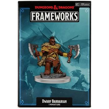 Dungeons & Dragons Frameworks Dwarf Barbarian
